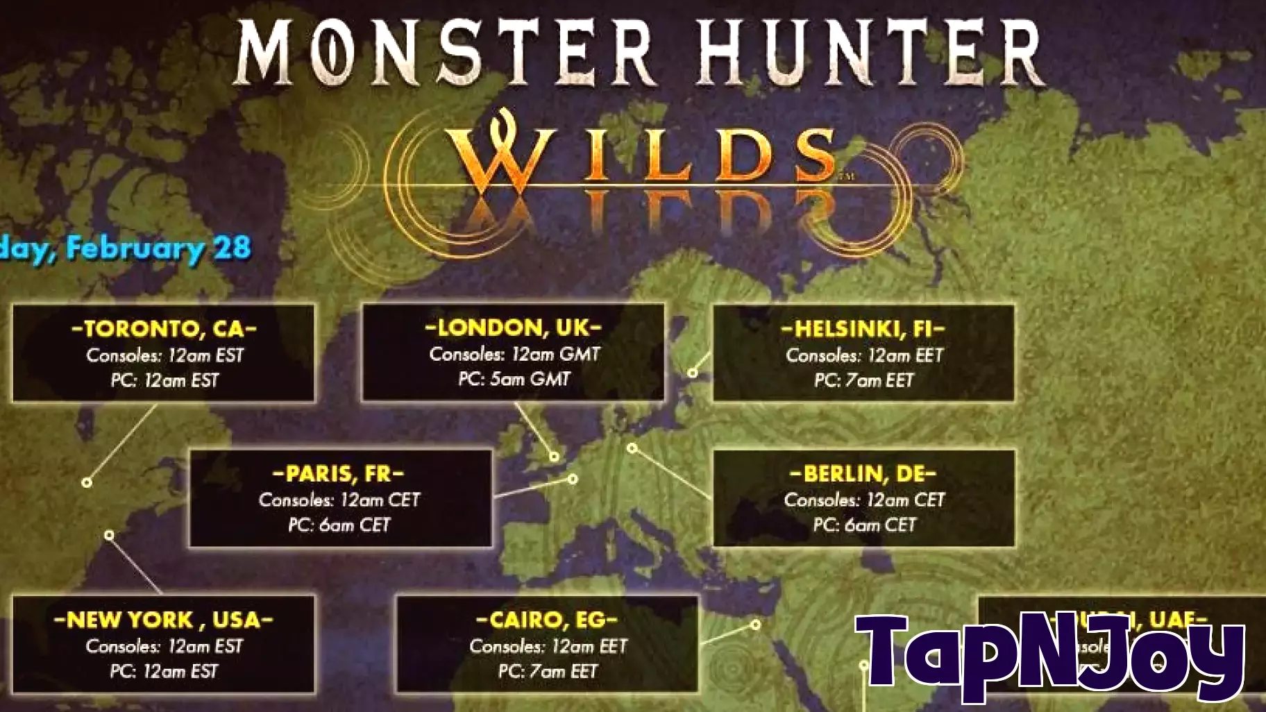 Get Ready for Monster Hunter Wilds: Preload Times Announced